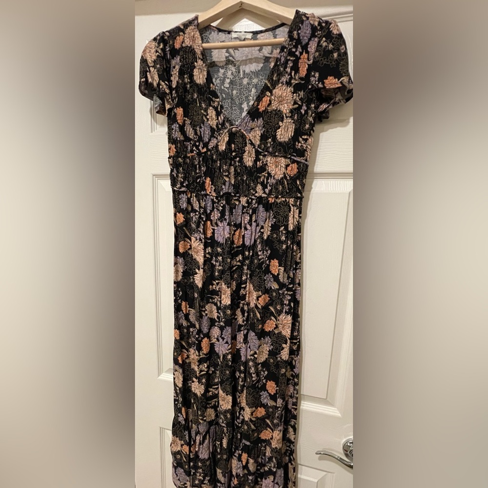 Maurice’s long floral dress Sz XS